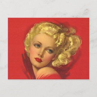 BOMBSHELL BAD GIRLS Retro Pin-Ups Postkarte