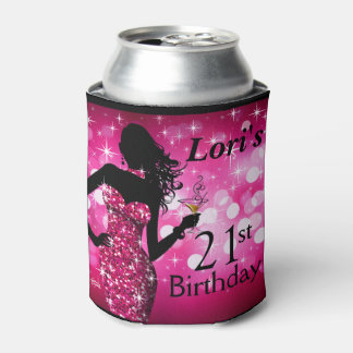 Bombshell Glitzer Bling Sparkle Geburtstag | Fuchs Dosenkühler