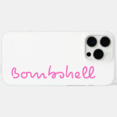 Bombshell iPhone Case (Rückseite (Horizontal))