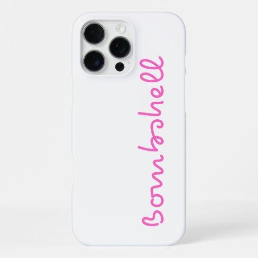 Bombshell-iPhone-Hülle iPhone Hülle (Rückseite)