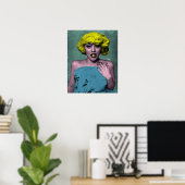 Bombshell POP Art Poster (Heimbüro)