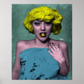 Bombshell POP Art Poster (Vorne)