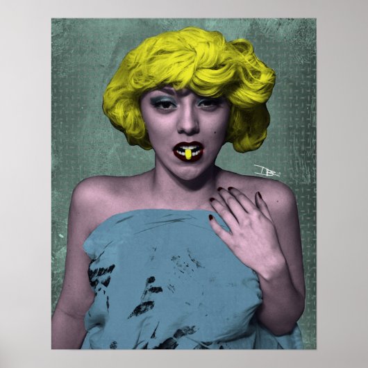 Bombshell POP Art Poster (Vorne)