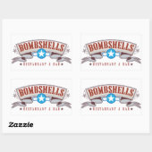 Bombshells Stickers (Blatt)