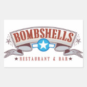 Bombshells Stickers (Vorderseite)