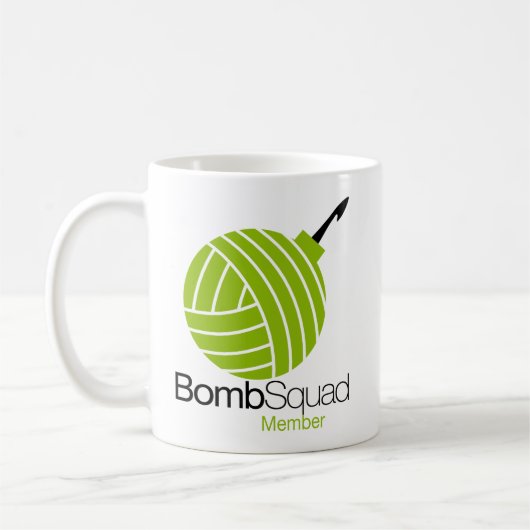 BombSquad MitgliedsTasse Kaffeetasse (Links)
