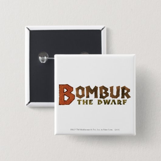 Bombur Button (Vorne & Hinten)