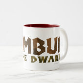 Bombur Name Zweifarbige Tasse (VorderseiteRechts)