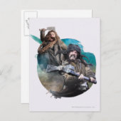 Bombur und Bofur Postkarte (Vorne/Hinten)