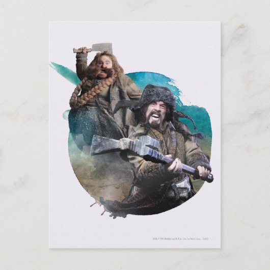 Bombur und Bofur Postkarte (Vorderseite)