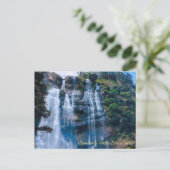 Bomburu fällt Sri Lanka - Natürliche Fotografie Postkarte (Stehend Vorderseite)