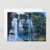 Bomburu fällt Sri Lanka - Natürliche Fotografie Postkarte (Vorne/Hinten)