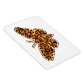 Bombyx Mori Silk Moth Life Cycle Silhouette Magnet (Rechte Seite)