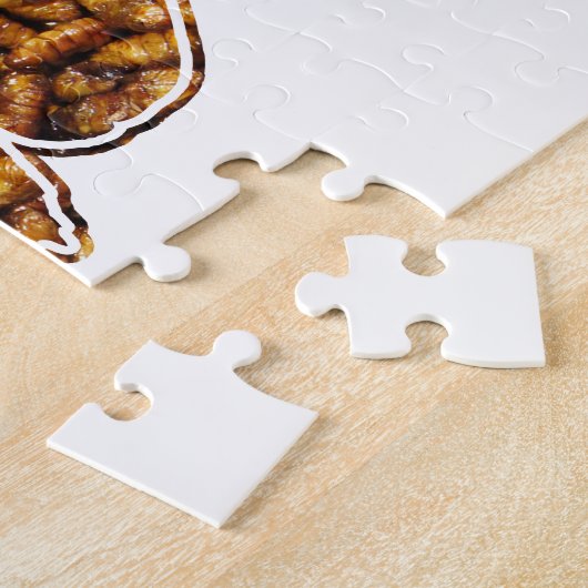 Bombyx Mori Silk Moth Life Cycle Silhouette Puzzle (Seite)