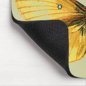 Bombyx quercus weiblich mousepad (Ecke)