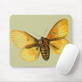 Bombyx quercus weiblich mousepad (Mit Mouse)