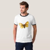 Bombyx quercus weiblich T-Shirt (Vorne ganz)