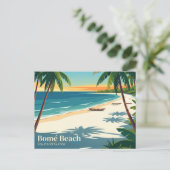 Bomé Beach Äquatorialguinea Postkarte (Stehend Vorderseite)