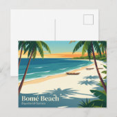 Bomé Beach Äquatorialguinea Postkarte (Vorne/Hinten)