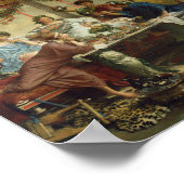 Bompiani - Ein römisches Fest Ende des 19. Jahrhun Poster (Ecke)