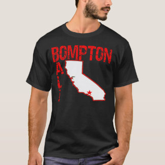 Bompton (Compton), Balifornia (Kalifornien) T-Shirt