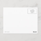 Bon anniversaire postkarte (Rückseite)