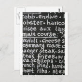 Bon Apetit Postkarte (Vorne/Hinten)