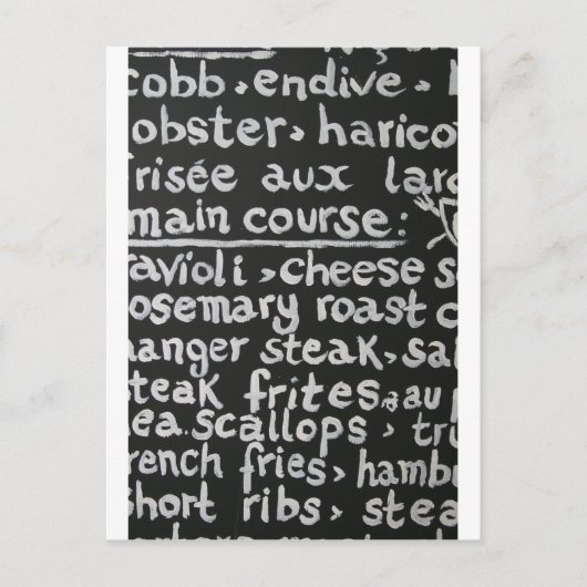 Bon Apetit Postkarte (Vorderseite)