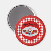 Bon Apetite Magnet (Vorderseite/Rückseite)