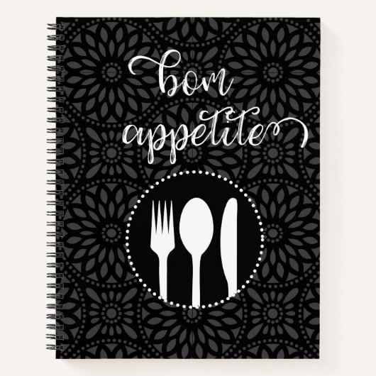 Bon Apetite Recipe Journal Notizblock (Vorderseite)