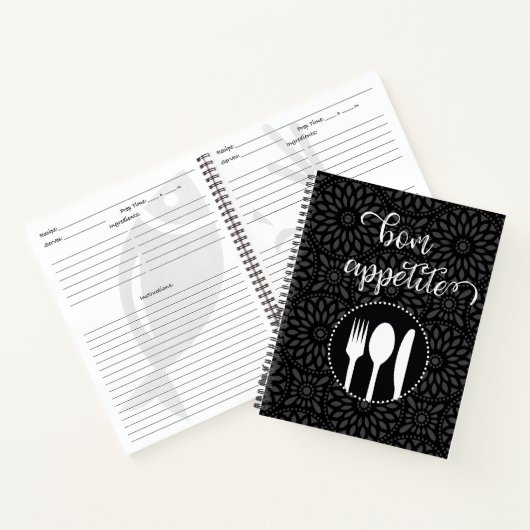 Bon Apetite Recipe Journal Notizblock (Innenseite)