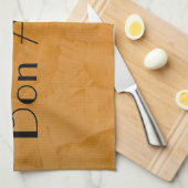 Bön Appetit 2.0 Toskana Küche Handtuch (Viertel Falte)