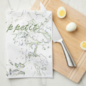 Bon Appetit Artichoke Handtuch (Viertel Falte)