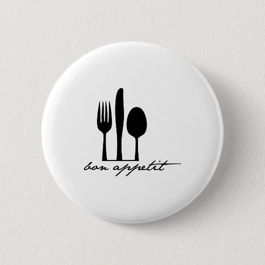 Bön-Appetit Button (Vorderseite)
