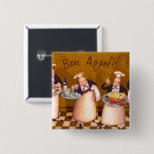 Bon Appétit Button (Vorne & Hinten)