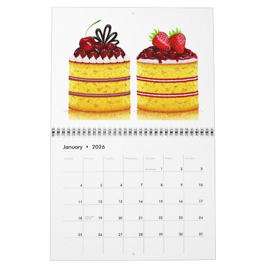 Bon Appetit Calendar Kalender (Jan 2026)