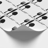 Bön-Appetit Geschenkpapier (Ecke)