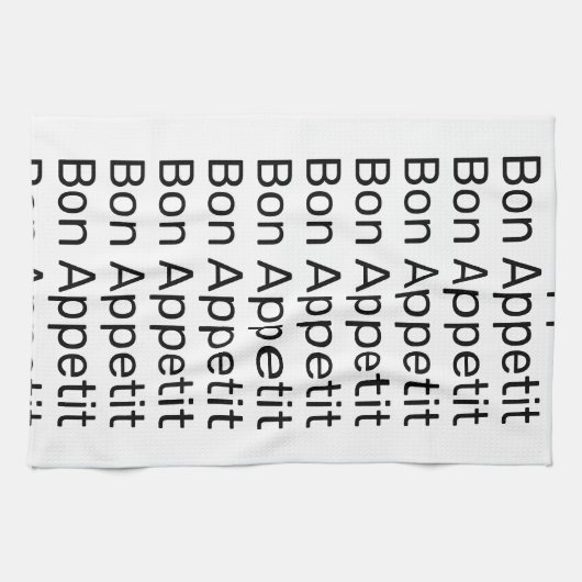 Bön-Appetit Geschirrtuch (Horizontal)