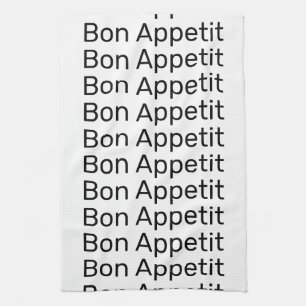 Bön-Appetit Geschirrtuch