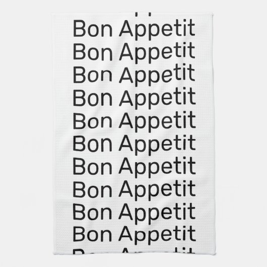 Bön-Appetit Geschirrtuch (Vertikal)
