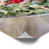 Bon Appétit Griechisches Salad Poster (Ecke)