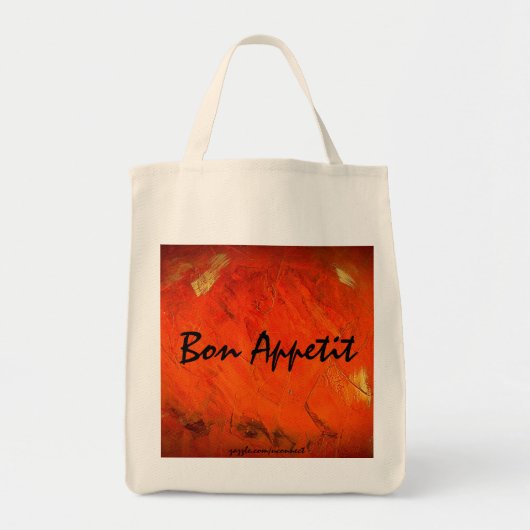 Bon Appetit Grocerei Bag Tragetasche (Vorne)