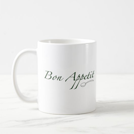 Bon Appetit Kaffeetasse (Links)