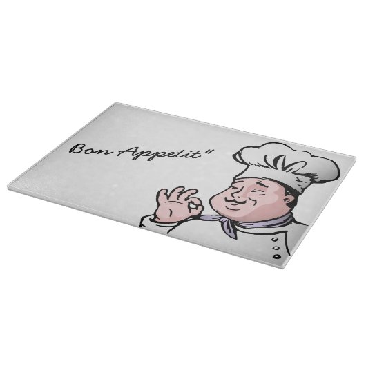 Bön-Appetit"-Koch Schneidebrett (Ecke)