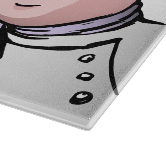 Bön-Appetit"-Koch Schneidebrett (Ecke)