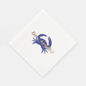 Bon-Appetit- Little-BLUE_Crab-Everyday- Celebrate Serviette (Ecke)