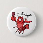 Bon Appetit Lobster Button (Vorderseite)