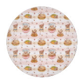 Bon Appetit Mops Food Schneidebrett (Vorderseite)