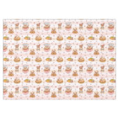 Bon Appetit Mops Food Tischdecke (Vorderseite (Horizontal))
