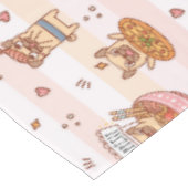 Bon Appetit Mops Food Tischdecke (Schrägansicht)